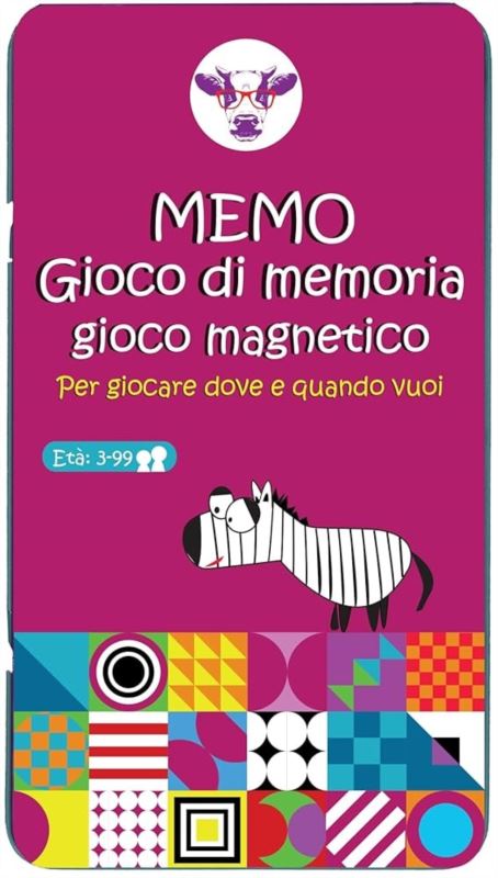 Memo gioco di memoria. Gioco magnetico 