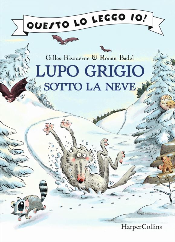 Lupo Grigio sotto la neve