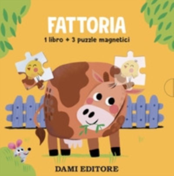 Fattoria. Libri con puzzle magnetici