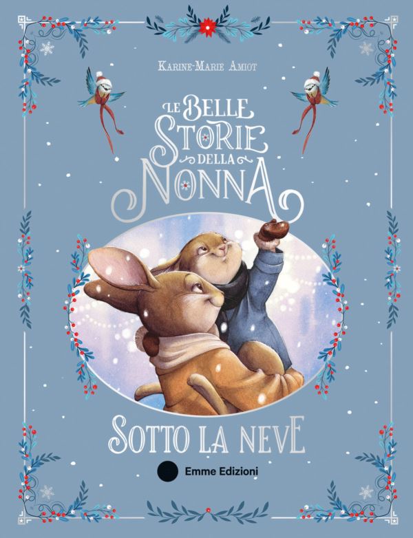 belle storie della nonna sotto la neve