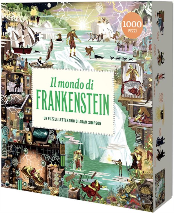mondo di Frankenstein. Puzzle 1000 pezzi