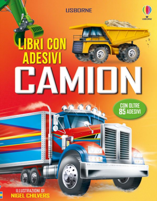 Camion. Con adesivi