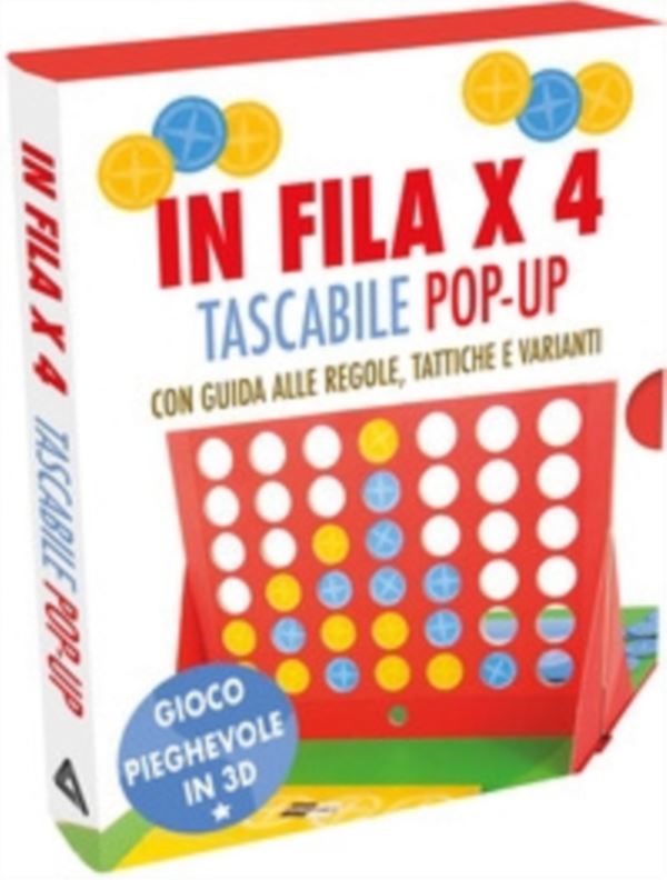 In fila x 4. Tascabile pop-up