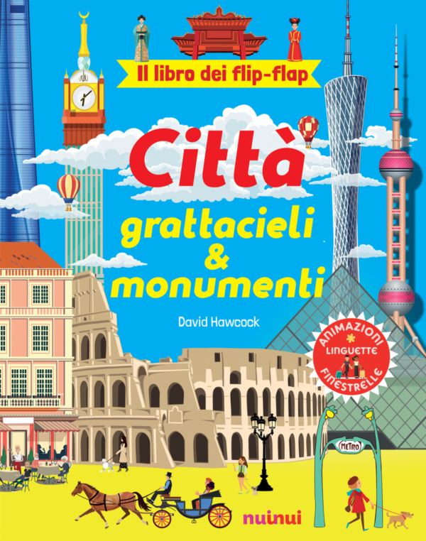 Città, grattacieli e monumenti. Il libro dei flip-flap