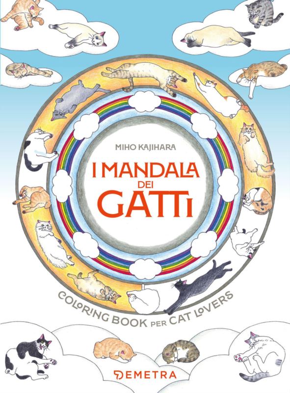 Mandala dei gatti. Coloring book per cat lovers