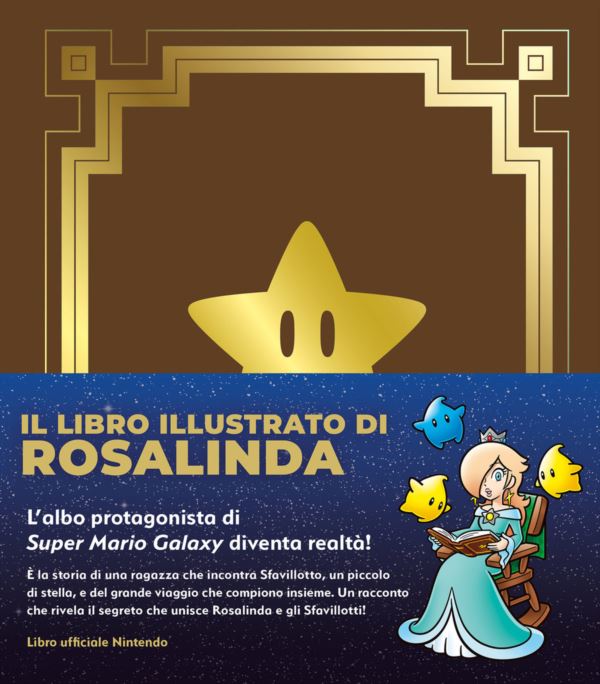 libro illustrato di Rosalinda. L'albo protagonista di Super Mario Galaxy