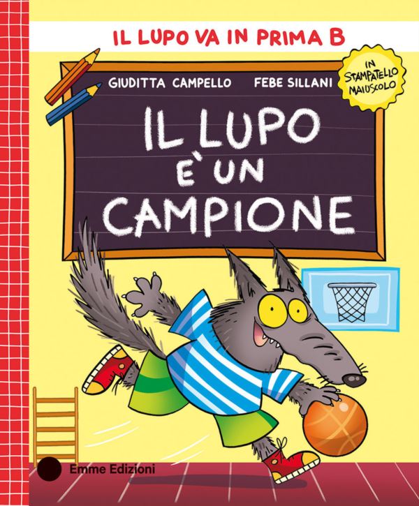 lupo è un campione. Stampatello maiuscolo