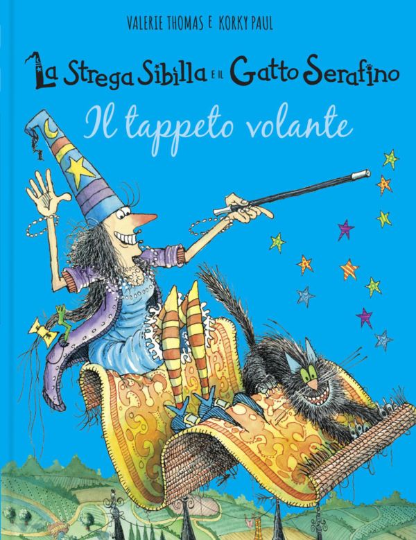 tappeto volante. La strega Sibilla e il gatto Serafino